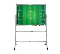REALN Magnético Pizarra Futbol Entrenador 100 x 70 cm Tablero Táctico Grande Ldeal para Ejercicios, Estrategia y Entrenamiento