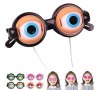 REALOKMAN Blinking Eye Glasses Kinetic Crazy Winking Prank Glasses Funny Novelty Gag Gifts Prop for Party Jokes Costume