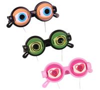 REALOKMAN Blinking Eye Glasses Kinetic Crazy Winking Prank Glasses Funny Novelty Gag Gifts Prop for Party Jokes Costume