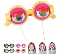 REALOKMAN Blinking Eye Glasses Kinetic Crazy Winking Prank Glasses Funny Novelty Gag Gifts Prop for Party Jokes Costume