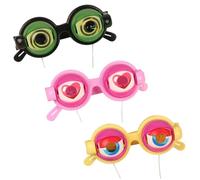 REALOKMAN Blinking Eye Glasses Kinetic Crazy Winking Prank Glasses Funny Novelty Gag Gifts Prop for Party Jokes Costume