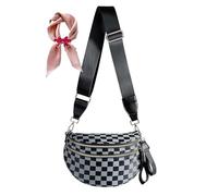 REALOKMAN Gofree the Roomiest Crossbody, Go Free the Roomiest Crossbody, Emmafy Crossbodys Bags for Women, Adjustable Strap(Gray)