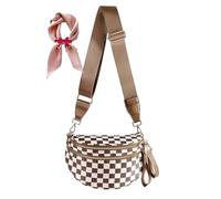REALOKMAN Gofree the Roomiest Crossbody, Go Free the Roomiest Crossbody, Emmafy Crossbodys Bags for Women, Adjustable Strap(marrón)