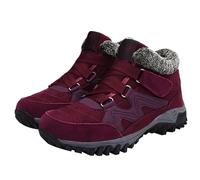 REALOKMAN Women/Men's Thermal Winter Outdoor Boots Waterproof Snow Winter Warm Hiking Work Comfy Boots Sneakers Walking Shoes