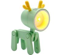 RealPower Linterna LED con diseño de ciervo verde