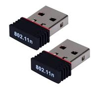 Realtek RTL8188 - Adaptador de red inalámbrico USB inalámbrico 802.11B/G para tarjeta LAN WiFi, 2 unidades