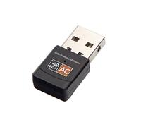 Realtek RTL8811CU USB WiFi Adaptador 600Mbps USB2.0 Nano 11AC Dual Banda 5.8GHz 2.4GHz WiFi Dongle 802.11a b g n AC para PC de Sobremesa IPTV Adaptador USB Soporte Windows10/8/7