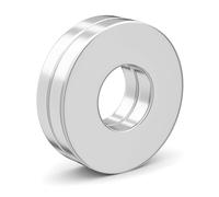 Realth MT3502 - Imán de neodimio (2 unidades, diámetro de 35 mm x 15 mm x 5 mm de grosor)