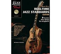 Realtime Jazz Standards - Guitar: 8 Session Play-alongs Für Jazzgitarre, Book & Mp3 Cd