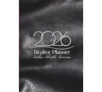 Realtor Planner 2026 | Real Estate Sales & Client Organizer | Daily Agenda for Realtors - Onyx Edition: Daily Sales Tracker, CRM for Clients, Marketing Tasks, Yearly Goals & Motivation