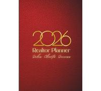 Realtor Planner 2026 | Real Estate Sales & Client Organizer | Daily Agenda for Realtors - Ruby Edition: Daily Sales Tracker, CRM for Clients, Marketing Tasks, Yearly Goals & Motivation