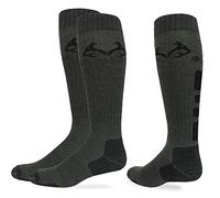 Realtree Outfitters Men's Ultra-Dri All Season Tall Boot Socks (1-Pair), Olive, Large