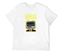 realx Camiseta Massive Wagons 'House of Noise', blanco, M