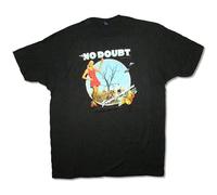 realx No Doubt Tragic Kingdom Tour 215 - Camiseta para hombre, color negro, talla XS, Negro, L