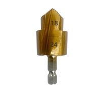 Reamador Spigot Expansor de tuberías plástico PPR Broca perforación Herramienta reamado para fontaneros con mango hexagonal corte preciso evacuación virutas suave compatibilidad universal industrias c