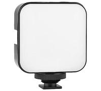 reamhome 1 pieza Mini LED Luz de Video Regulable 6500K Relleno Panel Lámpara para Cámara Smartphone Laptop