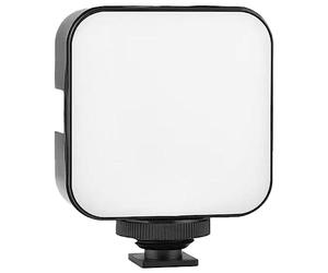 reamhome 1 pieza Mini LED Luz de Video Regulable 6500K Relleno Panel Lámpara para Cámara Smartphone Laptop