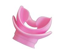 reamhome 1 Pieza Moldeable Silicona Buceo Bite Boquilla Regulador Buceo Bite Equipo Buceo Válvula Respiración Rosa