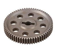reamhome 2 Piezas (21 T + 64 T) 11184 y 11181 Engranaje Principal de Metal Diferencial 64 T Engranaje del Motor 21 T