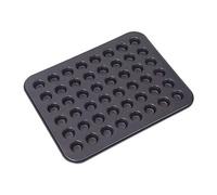 reamhome Molde de pastel para magdalenas Mini bandeja redonda para magdalenas Molde para hornear Hoja de utensilios para hornear Piezas de repuesto de cocina Molde de pastel de 48 tazas