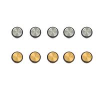 reamhome Reparación de flauta Instrumento de viento Metal Apertura Plug 10 Piezas de Flauta Herramienta de Reparación Instrumento Musical Piezas