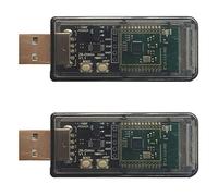 reamhome ZigBee 3.0 Silicon Labs Mini EFR32MG21 - Módulo de chip dongle USB de buje abierto universal ZHA NCP OpenHAB (2 unidades)