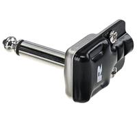 REAN Conector Jack Mono 6,35mm (1/4″) Angulado, Negro