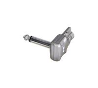 REAN RP2RCF - Conector jack acodado plano de 2 pines TS Pancake para efectos