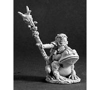 Reaper Miniatures Parraway Ambercane Gnomo Druida Sin Pintar n. 03226 Cielo Oscuro