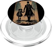 Reaper of Death Haciendo Amigos en una Calle de una Ciudad Victoriana PopSockets PopGrip para MagSafe