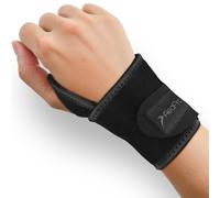 ReaPro Muñequera con pulgar para derecha o izquierda I Muñequera estabilizadora para deportes, fitness y túnel carpiano - Ajustable de neopreno