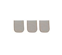 Reapyyt 3 Piezas de Encaje Suizo Base Frontal Pieza de Red de Cabello Tejida a Mano para Hacer Pelucas de Encaje Accesorio de Peluca de de Tapa