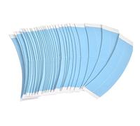 Reapyyt 36 Piezas/Lote Cinta Adhesiva Azul Fija Doble Cinta para Peluca, Cinta para Cabello Extendida, Resistente Agua para Tupé, PelíCula Peluca Encaje con LíNea Corte Longitudinal