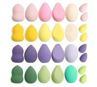 Reapyyt 4 esponjas de maquillaje mezcladoras de esponja para base de maquillaje en polvo