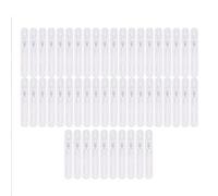 Reapyyt 50 Unids/Lote 5Ml Botella de de PláStico Transparente Vacío Maquillaje Perfume Atomizador Botella Recargable