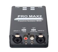 Reapyyt Aislador de Audio de 2 Vías Eliminador de Ruido de Corriente de Audio XLR 6.5 Mezclador Lotus Isolator Transmisión en