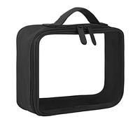Reapyyt Bolsa de Maquillaje Transparente de Viaje Organizador de Pvc Transparente Bolsas de CosméTicos para Esteticista de Belleza de Maquillaje