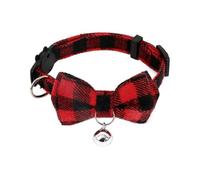 Reapyyt C-Cute Collar para Gatos Collares para Perros y Cachorros Pequeños Collar con Lazo para Gatitos Collar con Lazo y Campana para Perros y Gatos