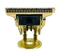 Reapyyt Cuchilla para Cortadora de Cabello en Forma de T con Soporte Cabezal de Repuesto para Cortadora de Cuchillas T9 Cabezal de Repuesto para Cortadora de Cabello Dorado