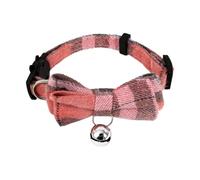 Reapyyt E-Cute Collar para Gatos Collares para Perros y Cachorros Pequeños Collar con Lazo para Gatitos Collar con Lazo y Campana para Perros y Gatos