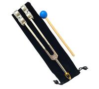 Reapyyt Instrumento de aluminio 64 Hz con curativo, vibración, terapia diagnóstica, herramienta de asistencia sanitaria