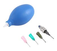 Reapyyt Juego de herramientas para cerámica, aplicador de precisión en cerámica, juego de 3 onzas (azul)