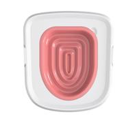 Reapyyt Kit de adiestramiento para el inodoro de los gatos de plástico reutilizable para la arena de los gatos, para la limpieza de mascotas, B