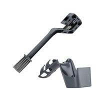 Reapyyt Limpiador de cadena de bicicleta de plástico, cepillo para lavadora de bicicleta de montaña, portátil, a prueba de polvo, piezas de ciclismo, color gris