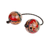 Reapyyt Maracas Dibujadas una Mano Instrumentos Musicales Bolas Rítmicas Coctelera Bolas de Ritmo Coctelera Bolas Agitadoras Bolas Agitadoras de Mano