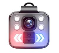 Reapyyt Mini cámara de vídeo Body 1080P HD grabadora fotográfica para uso doméstico, al aire libre y aplicaciones de justicia