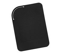 Reapyyt Negro Tapete de Viaje Resistente Al de Silicona, Almohadilla Anti- para Alisadores de Cabello, Rizadores, Planchas y Otras Herramientas de Peinado en Caliente