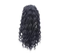 Reapyyt Peluca con Flecos Rizados de Encaje Frontal de 16 Pulgadas Pelucas de Cabello Rizado Pelucas de Cabello Humano Rizado Brasileño para Mujeres