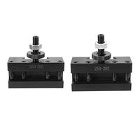Reapyyt Portaherramientas para torno CNC de cambio rápido 2 piezas portaherramientas para torneado para torno herramientas-250-201 y 250-202