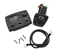 Reapyyt -Preamplificador de ecualizador de guitarra acústica de 17 A, con sintonizador digital de 3 bandas, ecualizador de ecualizador con afinador, accesorios de pastilla de guitarra